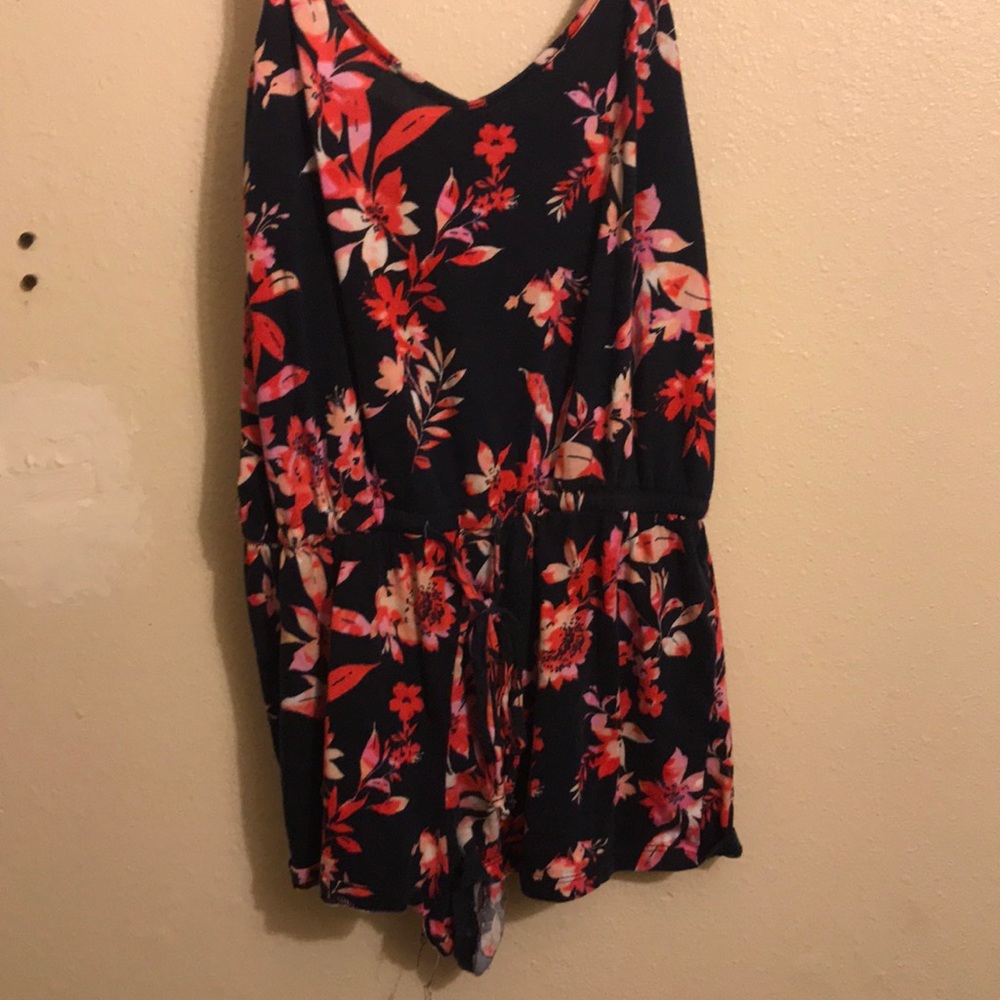 A floral romper